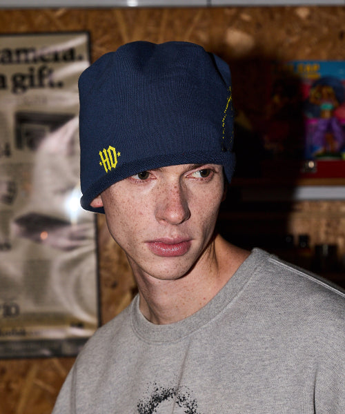GALAXY ROLL BEANIE - 4 COLORS NAVY