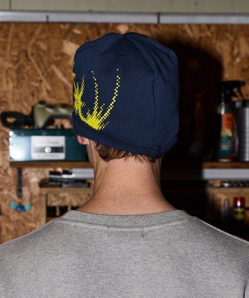 GALAXY ROLL BEANIE - 4 COLORS NAVY