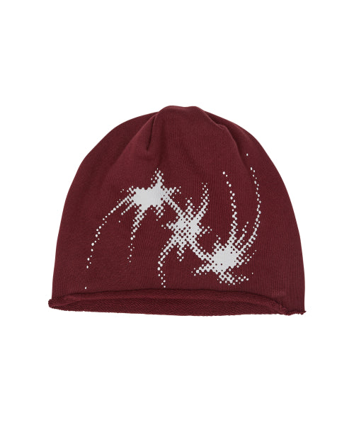 GALAXY ROLL BEANIE - 4 COLORS BURGUNDY