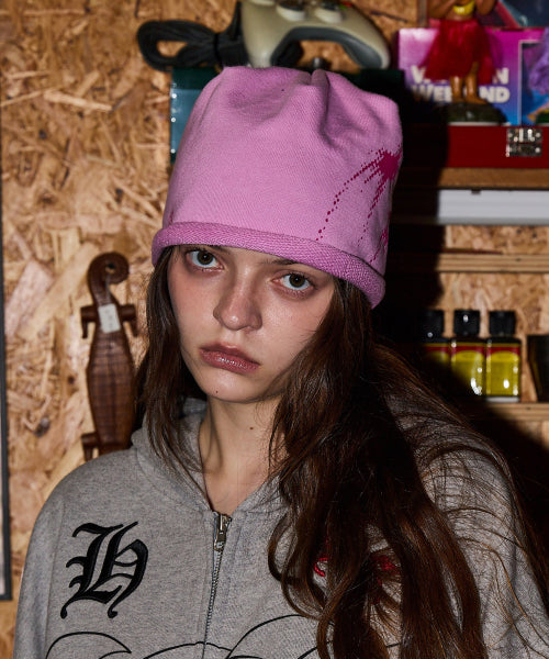 GALAXY ROLL BEANIE - 4 COLORS PINK