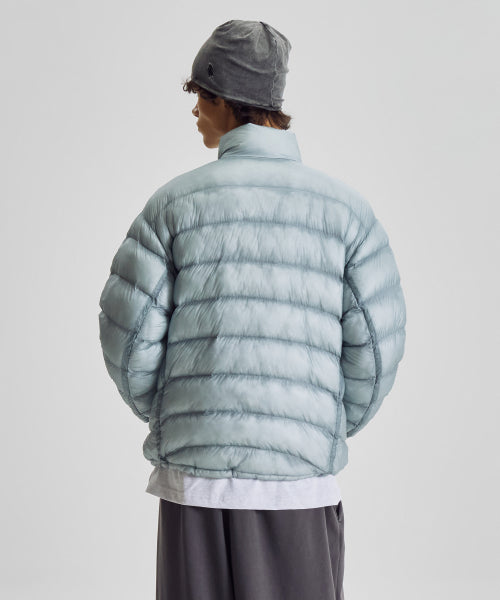 FLYING 77 SUPERLIGHT STAND NECK LIGHTWEIGHT PADDED JACKET - 4 COLORS A/BLUE