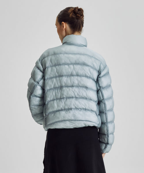 FLYING 77 SUPERLIGHT STAND NECK LIGHTWEIGHT PADDED JACKET - 4 COLORS A/BLUE