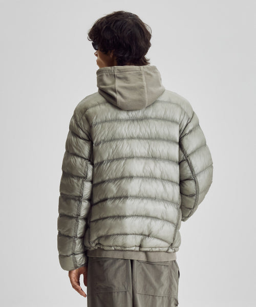 FLYING 77 SUPERLIGHT STAND NECK LIGHTWEIGHT PADDED JACKET - 4 COLORS TAUPE