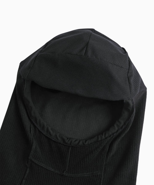 FLEECE LINED BALACLAVA NECK WARMER - 2 COLORS BLACK