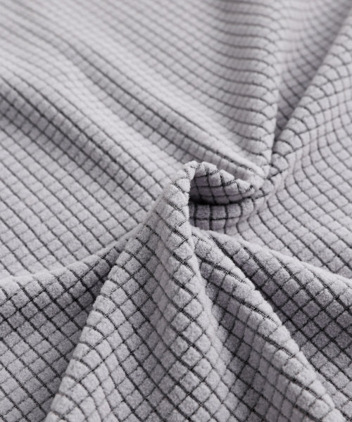 NEO CURVE WAFFLE HALF ZIPUP - 3 COLORS PURPLE
