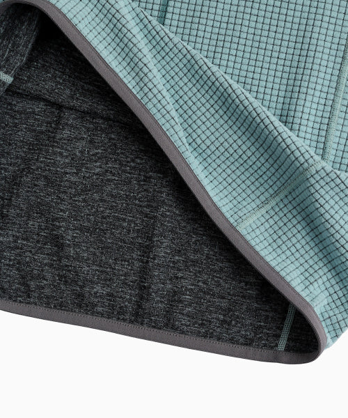 NEO CURVE WAFFLE HALF ZIPUP - 3 COLORS BLUE