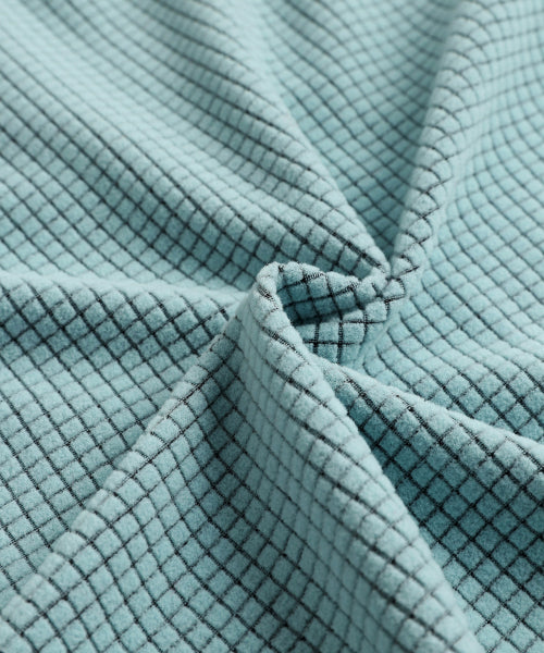 NEO CURVE WAFFLE HALF ZIPUP - 3 COLORS BLUE