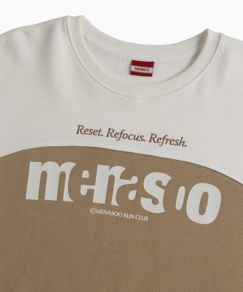 LETTERING SWEATSHIRT - 3 COLORS BEIGE