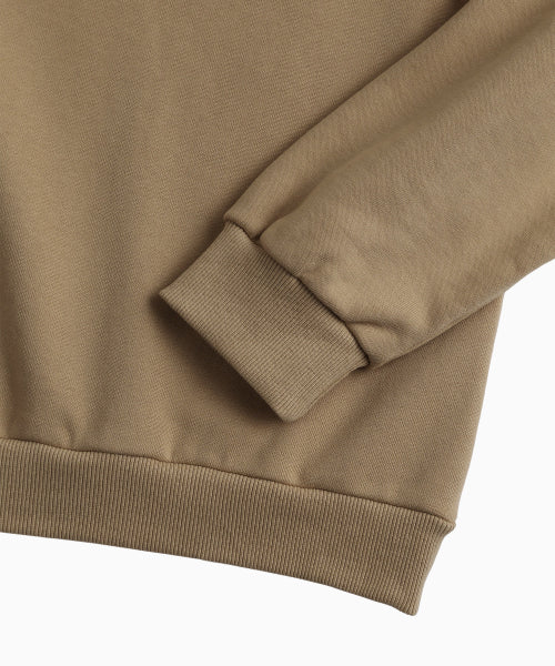 LETTERING SWEATSHIRT - 3 COLORS BEIGE