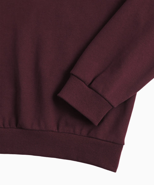LETTERING SWEATSHIRT - 3 COLORS PURPLE
