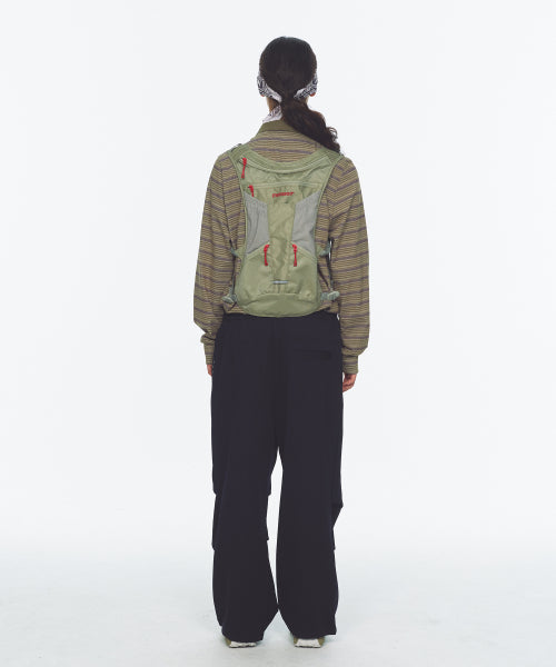 WAFFLE LAYERED WAIST PANTS - 3 COLORS NAVY