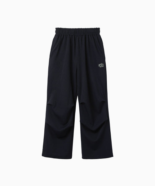 WAFFLE LAYERED WAIST PANTS - 3 COLORS NAVY
