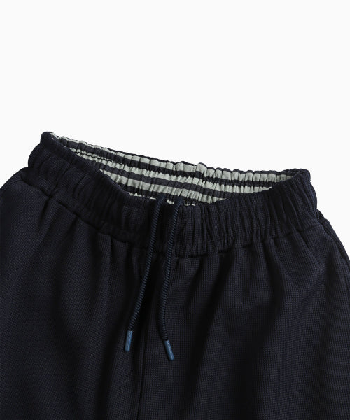 WAFFLE LAYERED WAIST PANTS - 3 COLORS NAVY