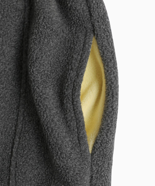 WAIST POINT WARM FLEECE JOGGER PANTS - 2 COLORS CHARCOAL
