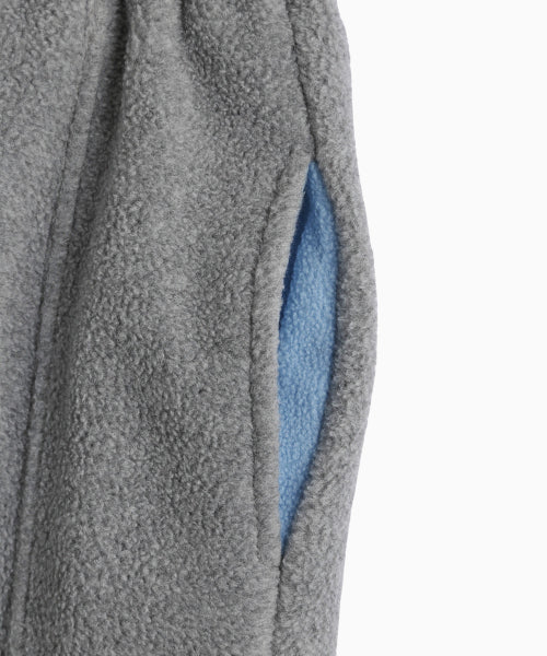 WAIST POINT WARM FLEECE JOGGER PANTS - 2 COLORS MELANGE GREY