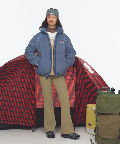 DUAL SHELL DUMBLE REVERSIBLE JACKET - 3 COLORS BLUE