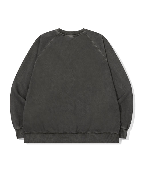 LOVE PIGMENT RAGLAN SWEATSHIRT - 2 COLORS BLACK