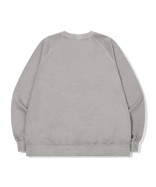 LOVE PIGMENT RAGLAN SWEATSHIRT - 2 COLORS GREY