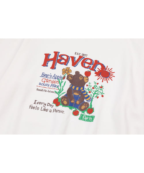 BEAR SWEATSHIRT - 2 COLORS IVORY