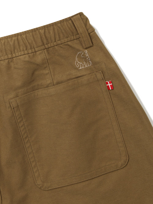 RIBE CURVED WIDE FIT PANTS - 3 COLORS CAMEL