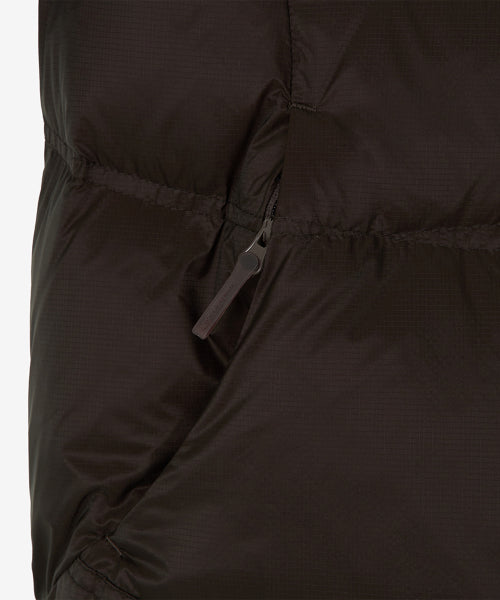 WOMEN FLYING 204 AIRY HOODED LIGHTWEIGHT DOWN - 5 COLORS BROWN