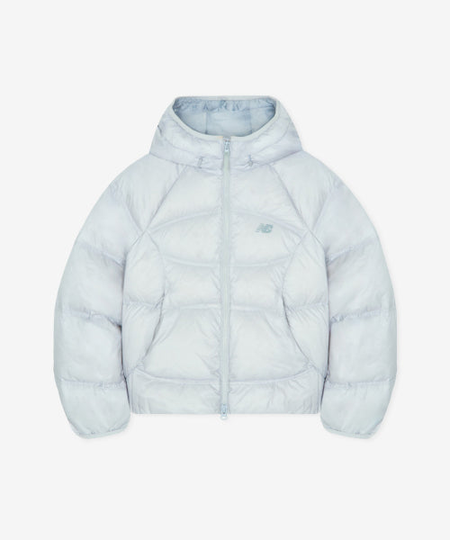 WOMEN FLYING 204 AIRY HOODED LIGHTWEIGHT DOWN - 5 COLORS L/BLUE
