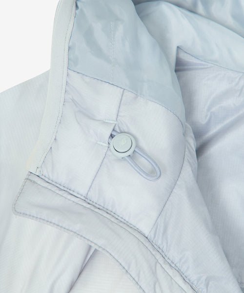 WOMEN FLYING 204 AIRY HOODED LIGHTWEIGHT DOWN - 5 COLORS L/BLUE