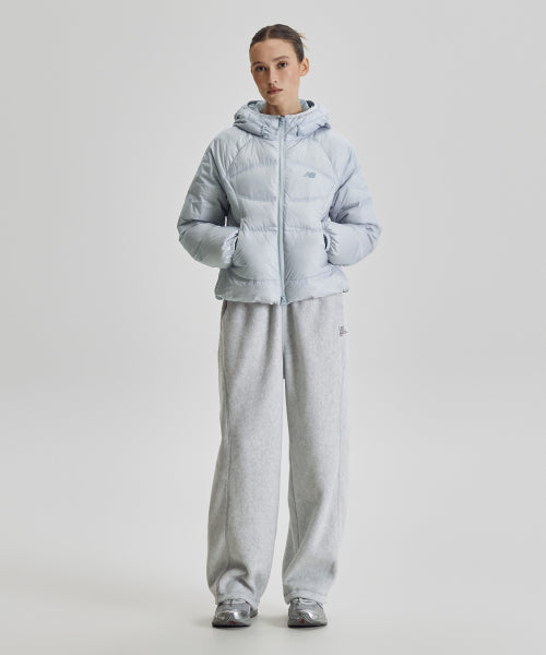 WOMEN FLYING 204 AIRY HOODED LIGHTWEIGHT DOWN - 5 COLORS L/BLUE