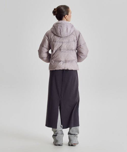 WOMEN FLYING 204 AIRY HOODED LIGHTWEIGHT DOWN - 5 COLORS PURPLE