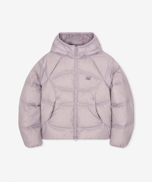WOMEN FLYING 204 AIRY HOODED LIGHTWEIGHT DOWN - 5 COLORS PURPLE