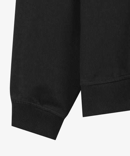 WHITE LABEL SWEATSHIRT BLACK