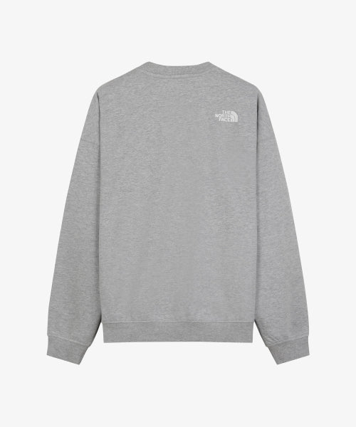 WHITE LABEL SWEATSHIRT MELANGE GREY