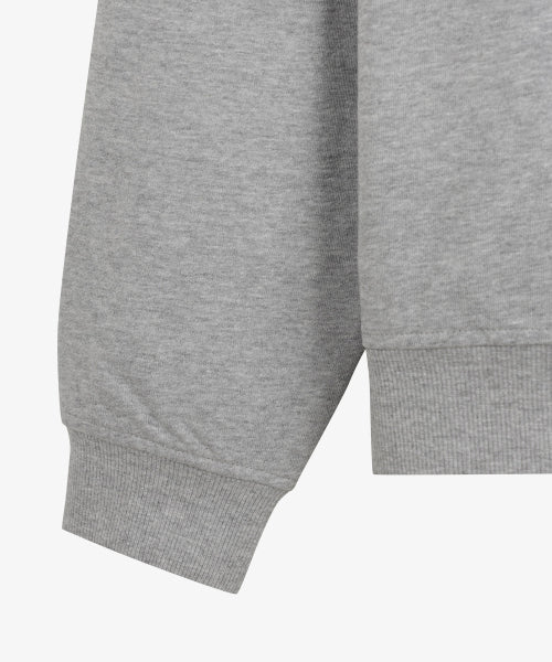 WHITE LABEL SWEATSHIRT MELANGE GREY