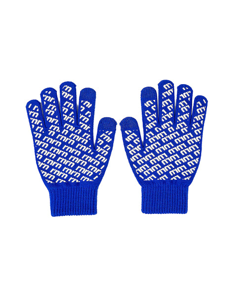 KNIT GLOVES - 2 COLORS BLUE