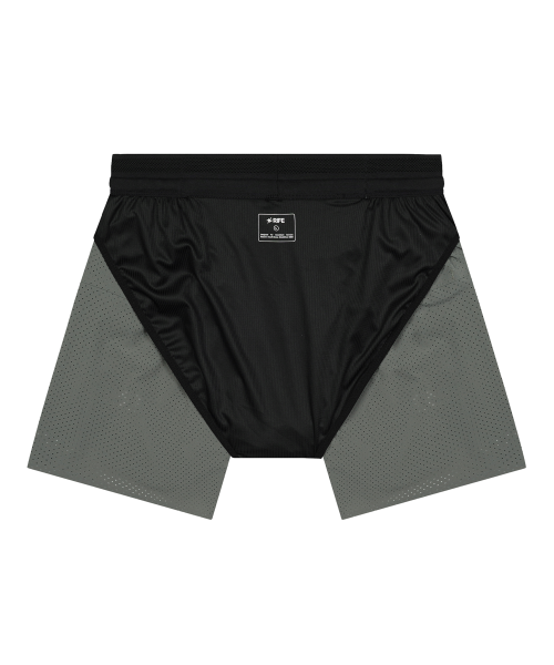 RIFE X 262WAVE CARGO SHELL RUNNING SHORTS - 2 COLORS BLACK