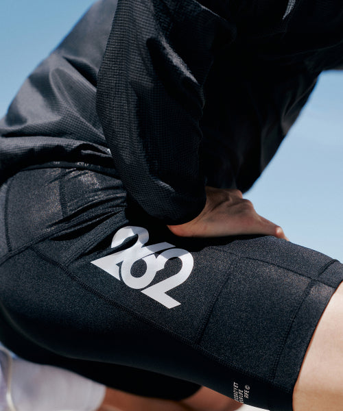 RIFE X 262WAVE CARGO SHELL HALF TIGHTS BLACK