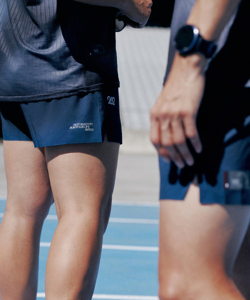 RIFE X 262WAVE TECH DYE RUNNING SHORTS 2IN1 AS SHOWN