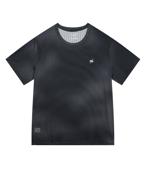 TECH DYE PERFORMANCE RUNNING SHORT SLEEVE T-SHIRT - 3 COLORS OLIVE