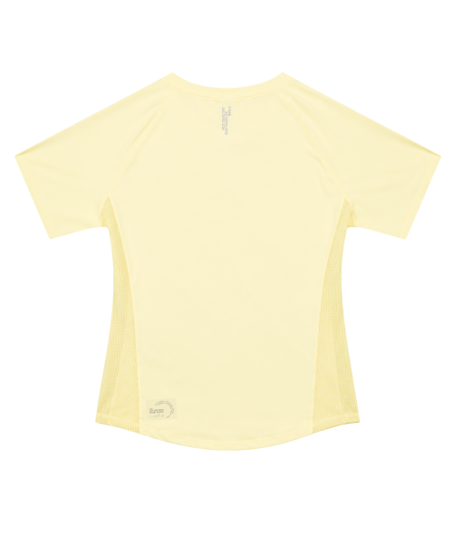 WOMEN AIRLINE MESH PERFORMANCE SHORT SLEEVE - 5 COLORS BLACK