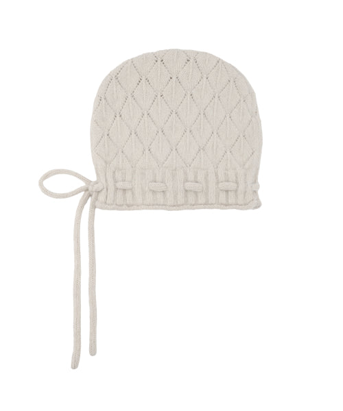 DIA STRING BEANIE - 3 COLORS BEIGE