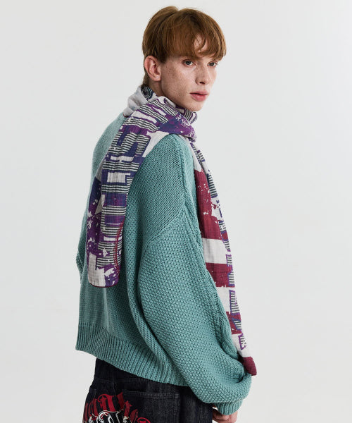 XENO STREET SCARF - 2 COLORS WHITE