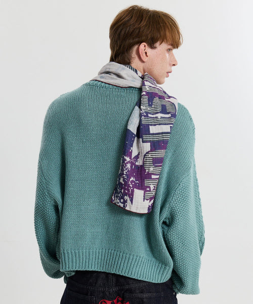 XENO STREET SCARF - 2 COLORS WHITE
