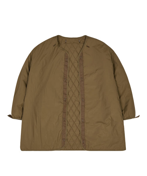 FISHTAIL MULTI POCKET DENIM FIELD COAT - 2 COLORS KHAKI