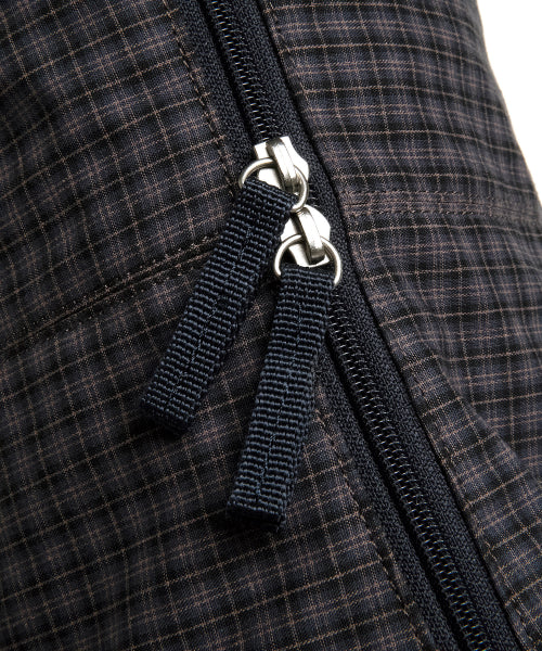 COTTON SIDE SHIRRING HOBO BAG - 2 COLORS CHECK
