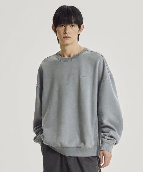 FLYING BRUSHED DYED SWEATSHIRT - 2 COLORS D/BLUE