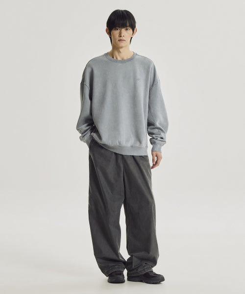 FLYING BRUSHED DYED SWEATSHIRT - 2 COLORS D/BLUE