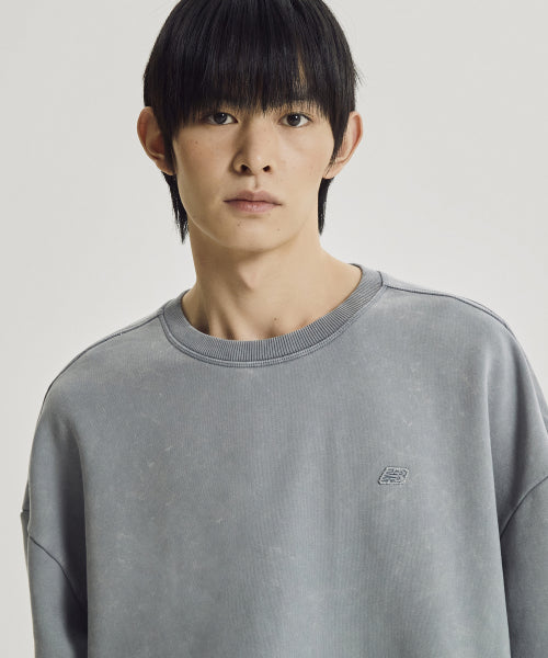 FLYING BRUSHED DYED SWEATSHIRT - 2 COLORS D/BLUE