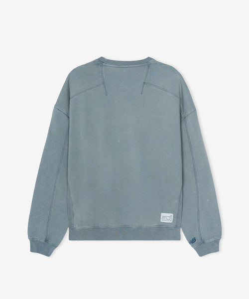 FLYING BRUSHED DYED SWEATSHIRT - 2 COLORS D/BLUE