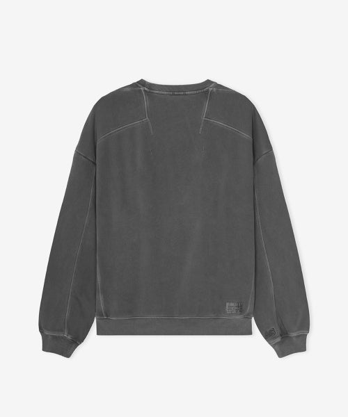 FLYING BRUSHED DYED SWEATSHIRT - 2 COLORS D/CHARCOAL