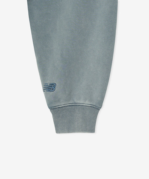FLYING BRUSHED DYED HOOD ZIP UP - 3 COLORS D/BLUE